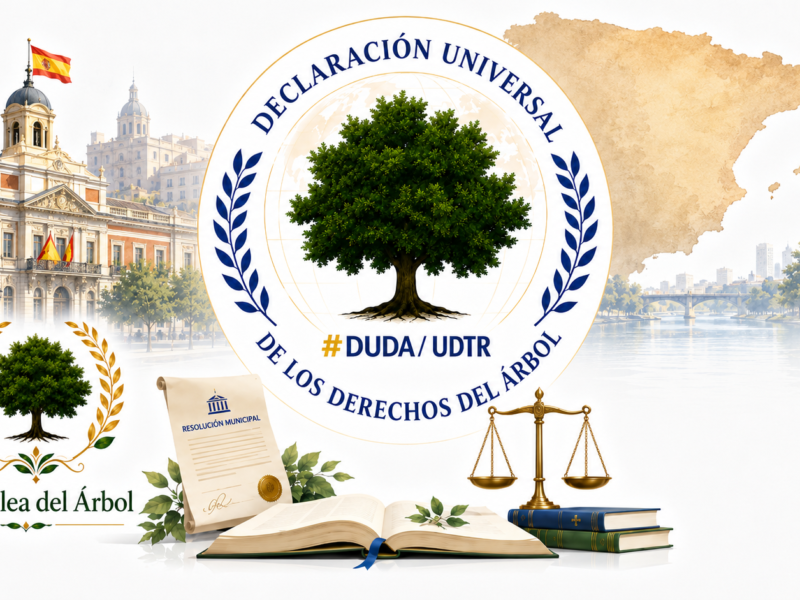 Declaración Universal de los Derechos del Árbol en España, con Asamblea del Árbol y resolución municipal